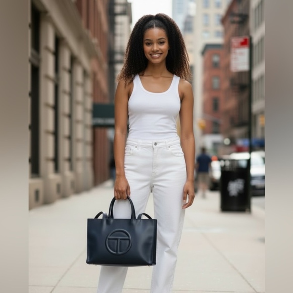 NWT Telfar Dark Blue Tote Bag